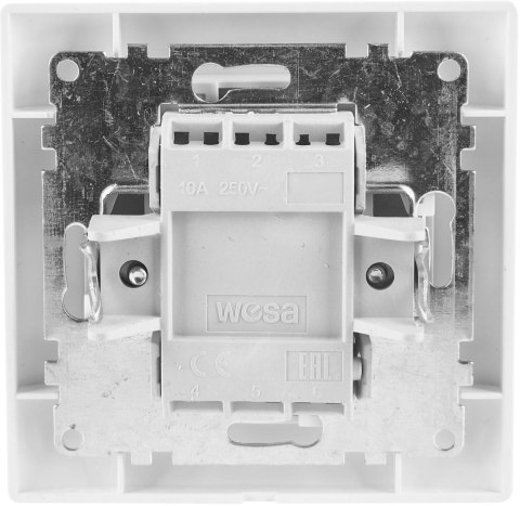 Łącznik podwójny VCX WESA LC 02 Biały VCX