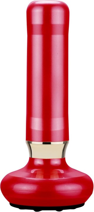 Masażer antycellulitowy z funkcją bańki chińskiej Humanas DermaSmooth - czerwony HUMANAS