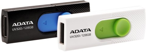 Adata Pendrive UV320 128G USB 3.2 Gen1 Czarno-niebieski ADATA