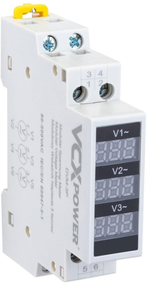 Modułowy wskaźnik napięcia VCX DVM 3 Fazowy VCX