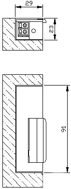 ZACZEP ELEKTRA R3 BEZ BLOK. PRAWY; 2191 ELEKTRA-PLUS