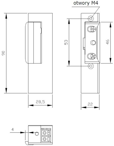 ZACZEP ELEKTRA R3 BEZ BLOK. PRAWY; 2191 ELEKTRA-PLUS