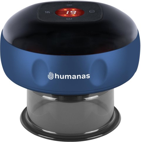 Bańka chińska elektroniczna Humanas BB01 Plus - niebieska HUMANAS