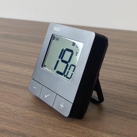 ENGO Controls E20i-B - Internetowy, bezprzewodowy regulator temperatury, Wi-Fi, czarny ENGO CONTROLS