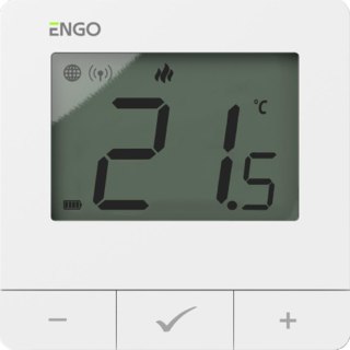ENGO Controls E25-BATW - Internetowy, natynkowy regulator temp. ENGO CONTROLS