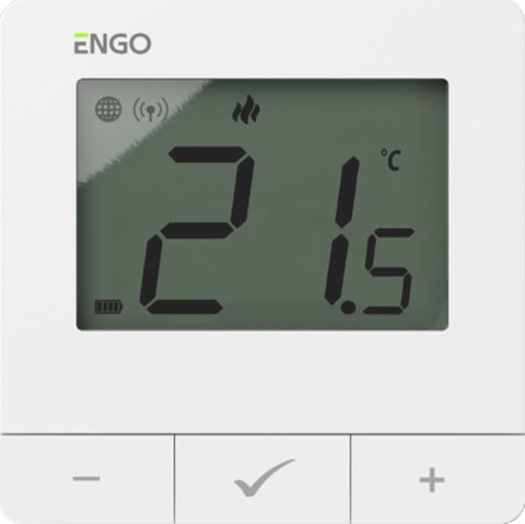 ENGO Controls E25-BATW - Internetowy, natynkowy regulator temp. ENGO CONTROLS