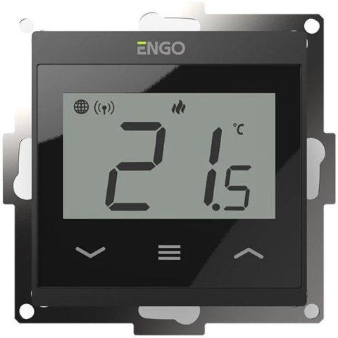 ENGO Controls E55-B - Internetowy, podtynkowy regulator temperatury do ramki 55x55, Wi-F ENGO CONTROLS