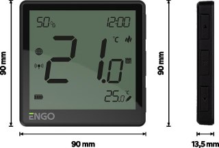 ENGO Controls EONE-BATB - Internetowy regulator temp, ENGO CONTROLS