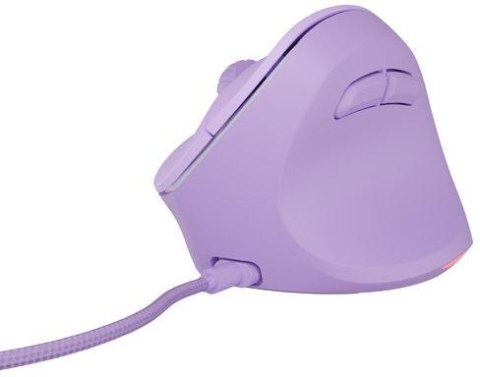 Mysz wertykalna Natec Crake 2 Pro 12800DPI lawendowy NATEC
