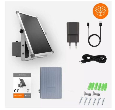 Panel Fotowoltaiczny Solarny do Fotopułapki Huntercam 3 z Akumulatorem ORLLO