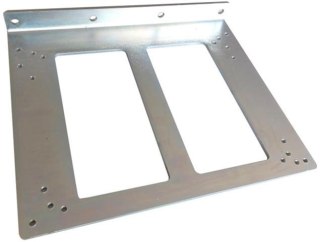 Stalowy uchwyt central sterujących do CAME, BFT, GENIUS, BENINCA, DEA PRESBET