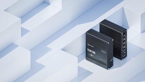 Teltonika TSW100 switch przemysłowy PoE (TSW100010000) TELTONIKA