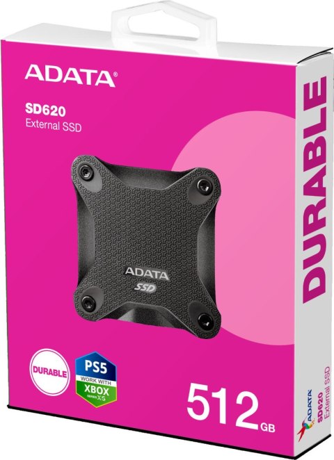 Dysk Zewnętrzny SSD Adata SD620 512GB czarny ADATA