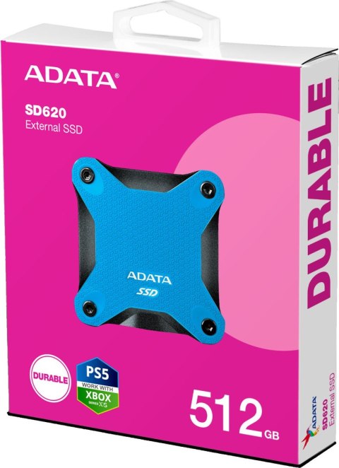Dysk Zewnętrzny SSD Adata SD620 512GB niebieski ADATA