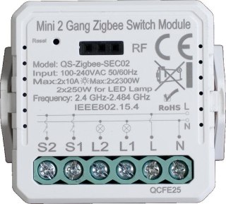 ENGO Controls EL1-WN - Sterownik do oświetlenia, pojedynczy, 230V, bez przewodu neutralnego ENGO CONTROLS