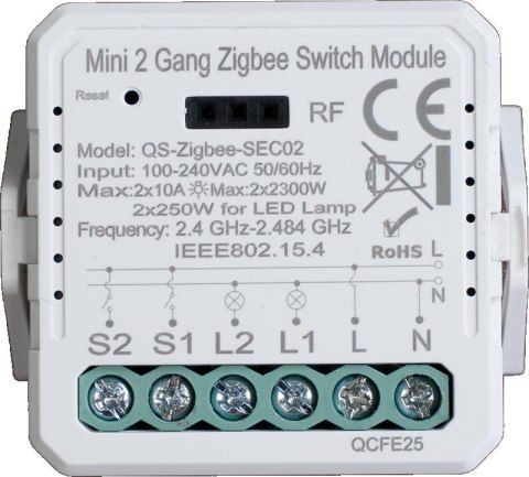 ENGO Controls EL2 - Sterownik do oświetlenia, podwójny, 230V ENGO CONTROLS