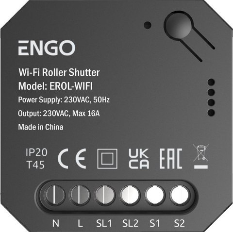 ENGO Controls EROL-WIFI - Sterownik Rolet do systemu ENGO Smart, WIFI ENGO CONTROLS