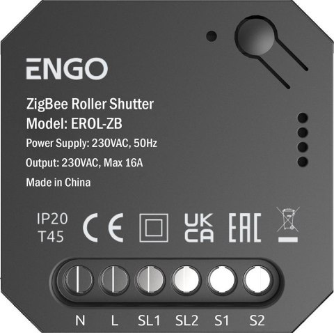 ENGO Controls EROL-ZB - Sterownik Rolet do systemu ENGO Smart, ZigBee ENGO CONTROLS