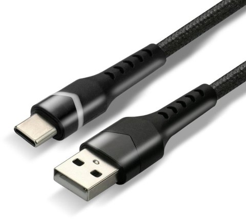 KABEL USB-A / USB-C RGB LED everActive CBB-1CBR 100cm 3A EVERACTIVE