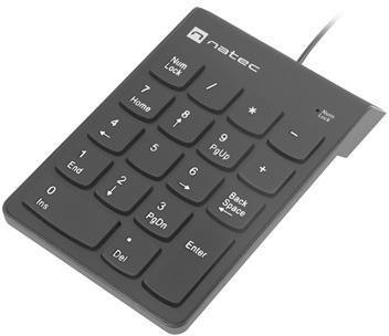 Klawiatura numeryczna Natec Goby 2 USB czarna NATEC