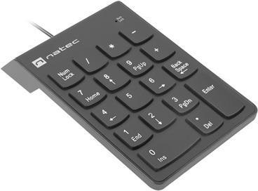 Klawiatura numeryczna Natec Goby 2 USB czarna NATEC