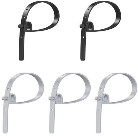 Organizer do kabli Unitek FlexiTie Zestaw silikonowych opasek kablowych UNITEK