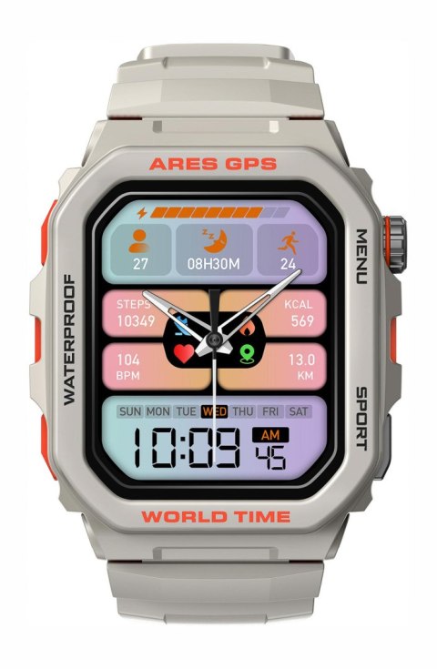 Smartwatch Zeblaze Ares GPS - biały ZEBLAZE