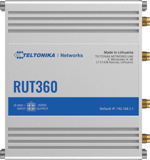 Teltonika RUT360 router przemysłowy 4G / LTE (RUT360000000) TELTONIKA