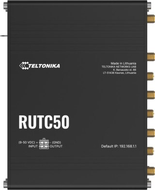 Teltonika RUTC50 router przemysłowy 5G (RUTC50200000) TELTONIKA