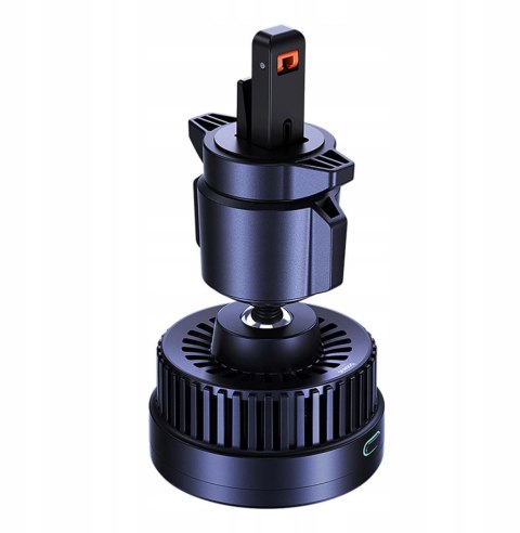 UCHWYT SAMOCHODOWY ŁADOWARKA INDUKCYJNA Baseus MagPro BS-CW04 Qi 2.0 15W MagSafe NA KRATKĘ CZARNY BASEUS