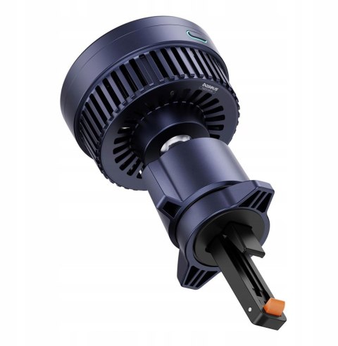 UCHWYT SAMOCHODOWY ŁADOWARKA INDUKCYJNA Baseus MagPro BS-CW04 Qi 2.0 15W MagSafe NA KRATKĘ CZARNY BASEUS