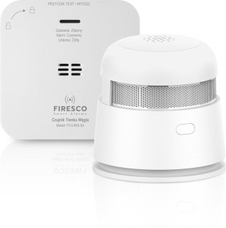 Zestaw czujników FIRESCO czujnik czadu+czujnik dymu FIRESCO