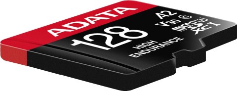 Adata Karta microSD High Endurance 128GB UHS1 U3 V30 A2 100/85MB/s + Adapter ADATA