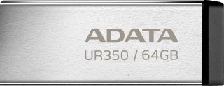 Adata Pendrive UR350 64GB USB3.2 Gen2 Metal czarny ADATA