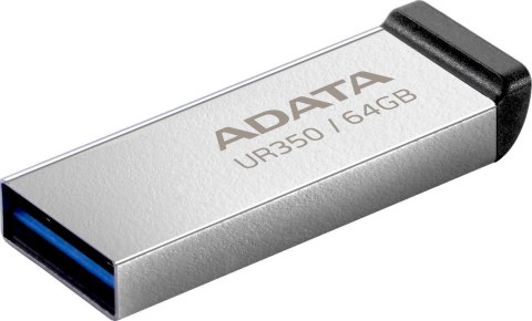 Adata Pendrive UR350 64GB USB3.2 Gen2 Metal czarny ADATA