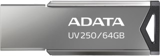 Adata Pendrive UV250 64GB USB2.0 Metal ADATA