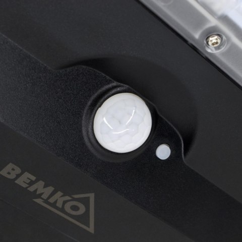 SOLARNA OPRAWA ULICZNA LED SOLGER 25W 3000LM 4000K IP65 CZARNY CZ. PIR BEMKO