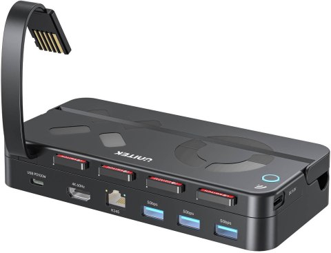 Unitek Stacja dokująca do Nintendo Switch, PD 100W, HDMI 4K, RJ-45, czytnik kart UNITEK
