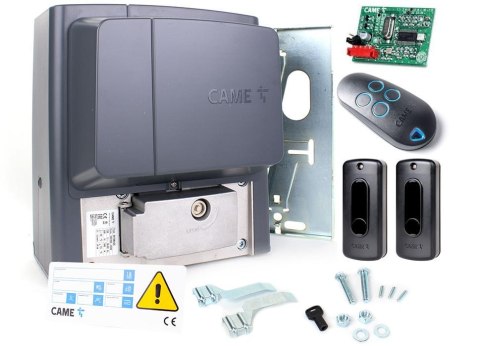 Zestaw CAME BX STRONG TOP do 800kg bram przesuwnych CAME