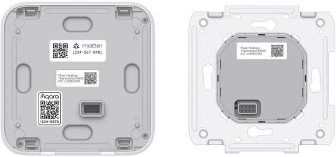 Aqara Floor Heating Thermostat W500 Termostat do ogrzewania podłogowego UT-A01D AQARA
