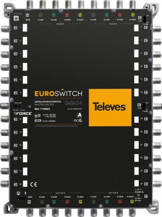 EuroSwitch Televes 9x9x24 ref. 719604 TELEVES