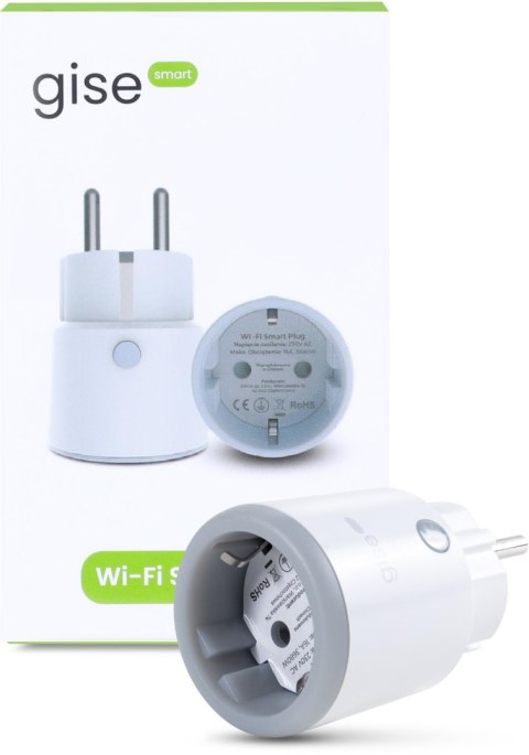 GISE Smart Inteligentne gniazdko WiFi | Tuya | SP-02 GISE