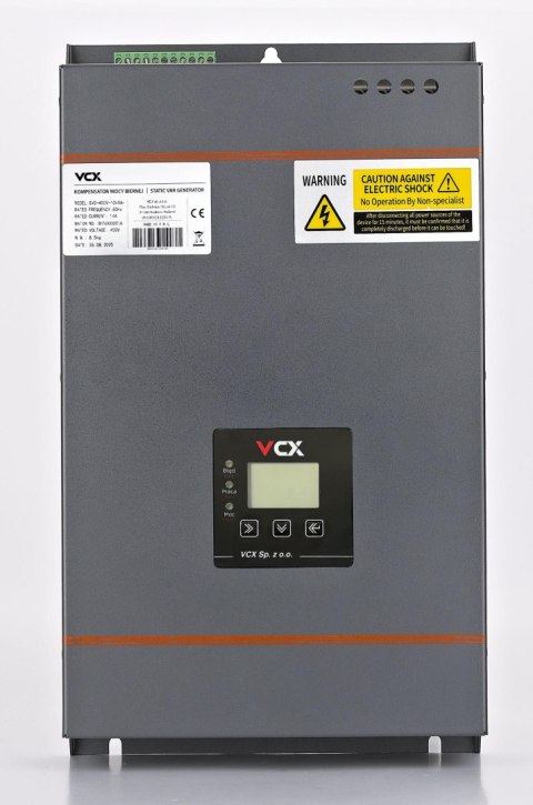 Kompensator mocy biernej VCX SVG 400V 15kVAr VCX