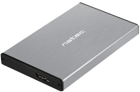 Zewnętrzna obudowa dysku Natec Rhino GO SATA 2,5" szary NATEC