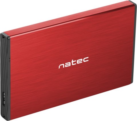 Zewnętrzna obudowa dysku Natec Rhino Go SATA 2.5cala USB 3.0 Czerwony NATEC