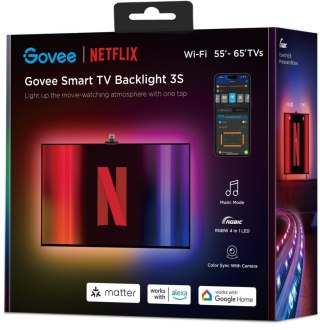 Govee H6098 Envisual TV Backlight Netflix Co-branding Version Taśma LED podświetlenie dla TV 55-65 c GOVEE