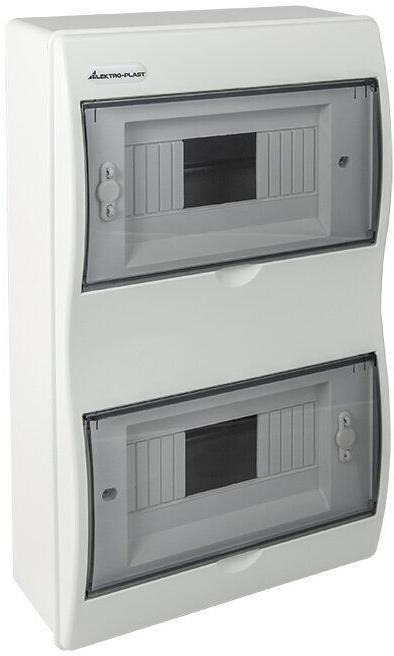 Rozdzielnica n/t RN-16 Fala (N+PE) IP40 403x238x95mm, biała | 7.4 Elektro-Plast Opatówek ELEKTRO-PLAST OPATÓWEK