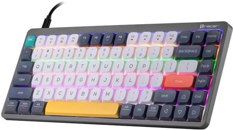 Klawiatura mechaniczna Tracer FINA 84 Grey (Outemu Red Switch) TRACER