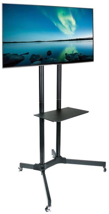 STOLIK/WÓZEK NA KÓŁKACH+UCHWYT DO TV 30-65" 60 KG S-08A ART ART