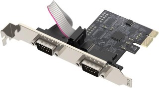 Unitek PCI Express kontroler 2x RS-232 UNITEK